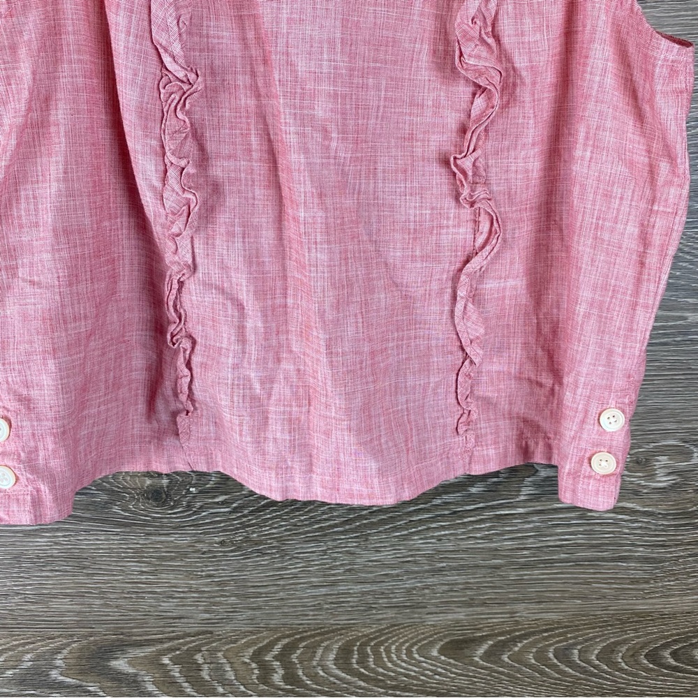 Madewell Bellflower Ruffle Tank EUC Size Medium - Picture 4 of 8